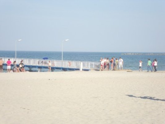 Pasarela din Mamaia va fi inaugurată luni